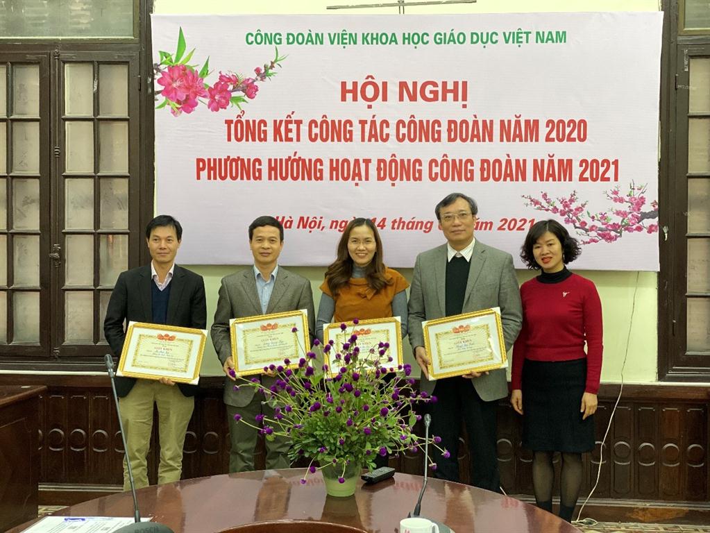 Hội nghị Tổng kết năm 2020 của Công đoàn Viện Khoa học Giáo dục Việt Nam